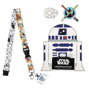 Star Wars Rebel Empire Characters Lapel Pins & Lanyard Box Set